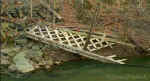 Lattice Truss, Wooddale Covered Bridge--New Castle County, Delaware