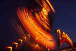 Carneval Ride, The Zipper, at night